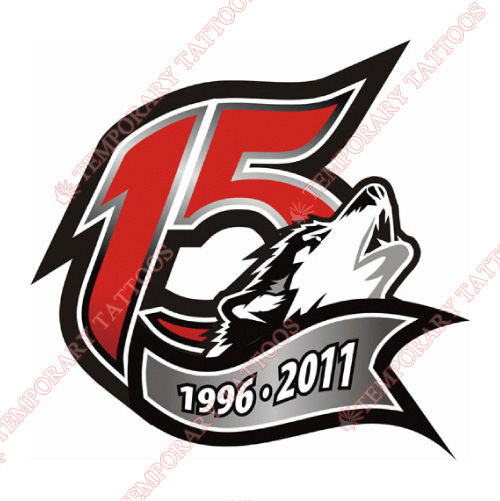 Rouyn-Noranda Huskies Customize Temporary Tattoos Stickers NO.7457